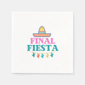 Final Fiesta Sombrero Servet (Voorkant)