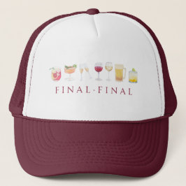 Final Final Trucker Hat Trucker Pet