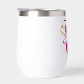 Final Fling Glitter Wine Tumbler (Rechts)