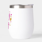 Final Fling Glitter Wine Tumbler (Links)