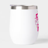 Final Fling Pink Wine Tumbler (Rechts)