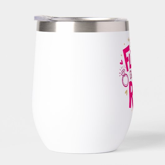 Final Fling Pink Wine Tumbler (Rechts)