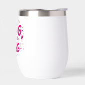 Final Fling Pink Wine Tumbler (Links)