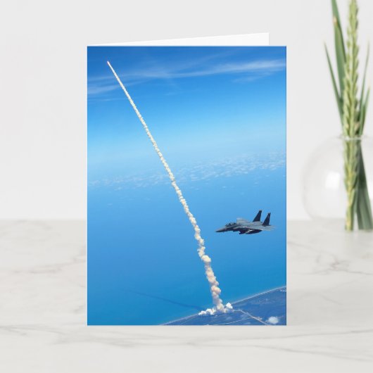 Final Launch of Space Shuttle Atlantis - May 2010 Kaart (Voorkant)