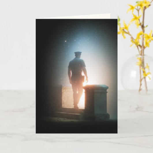 "Final Post" Sympathy Kaart (Gele Bloem)