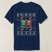 Final Score Ugly Sweater T-shirt (Design voorkant)