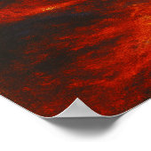 Finale Bloem - Pastel schilderstijl Landschapskuns Poster (Hoek)