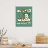 Finales Week: Bekijk de krachtenkoffie Poster (Keuken)
