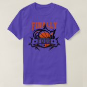 FINALly Four College March Basketball Madness Brac T-shirt (Design voorkant)