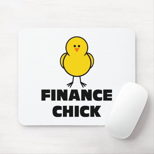 Finance Chick Muismat (Met muis)
