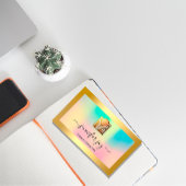 Finance Consulting Broker Gold Holografische QR Lo Visitekaartje