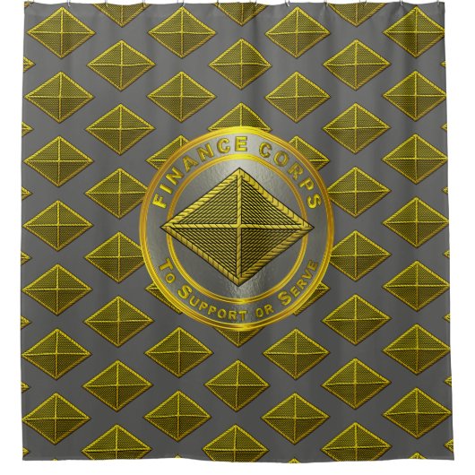 Finance Corps Douchegordijn (Voorkant)