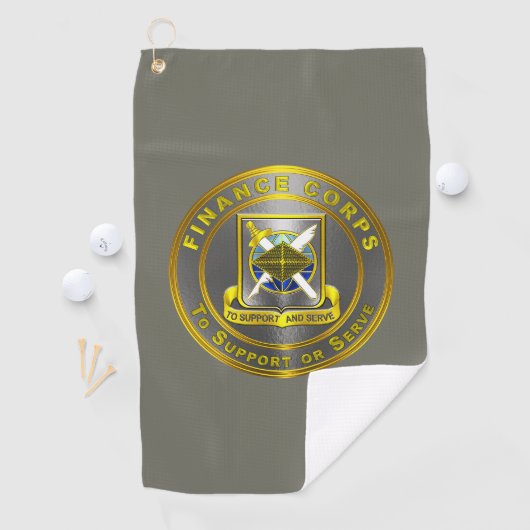 Finance Corps Golfhanddoek (Insitu)