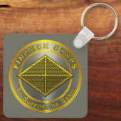 Finance Corps Sleutelhanger (Achterkant)
