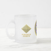 Finance Corps Veteran Matglas Koffiemok (Links)