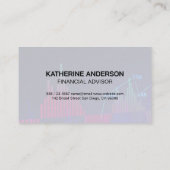 Finance Graph Logo | Beursgrafiek Visitekaartje (Achterkant)