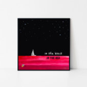 Finance Poster Art Accountant Kantoor Zwart en Roo