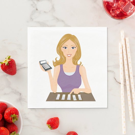 Finance Woman Servet