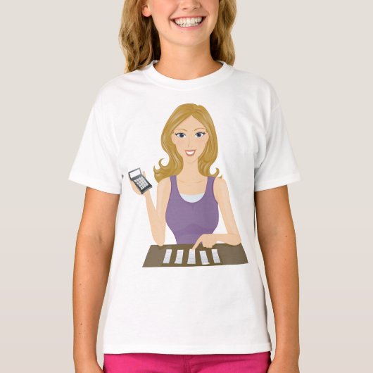 Finance Woman T-shirt (Voorkant)