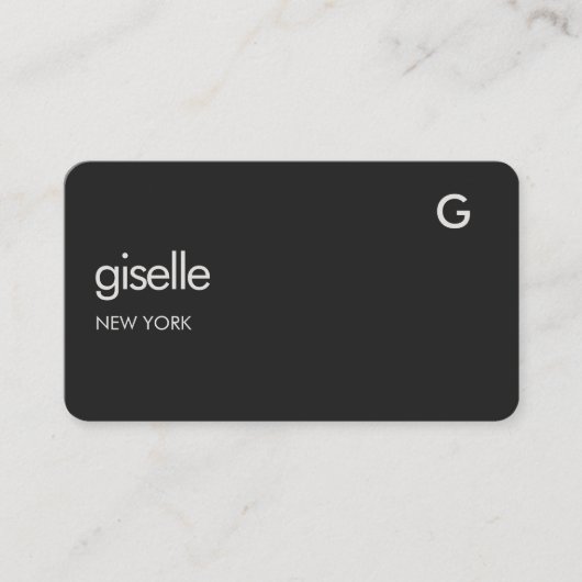 Financial Advisor Black QR Code Visitekaartje (Voorkant)