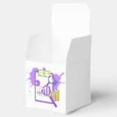 Financial Analysis Report Money Magnifying Glass Bedankdoosjes (Geopend)