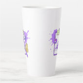 Financial Analysis Report Money Magnifying Glass Latte Mok (Voorkant)