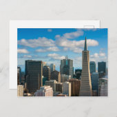 Financial District Skyline van San Francisco Briefkaart (Voorkant / Achterkant)