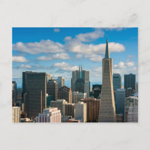 Financial District Skyline van San Francisco Briefkaart