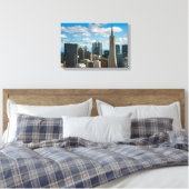 Financial District Skyline van San Francisco Canvas Afdruk (Insitu (Slaapkamer))