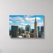 Financial District Skyline van San Francisco Canvas Afdruk (Voorkant)