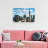 Financial District Skyline van San Francisco Canvas Afdruk (Insitu (Woonkamer))