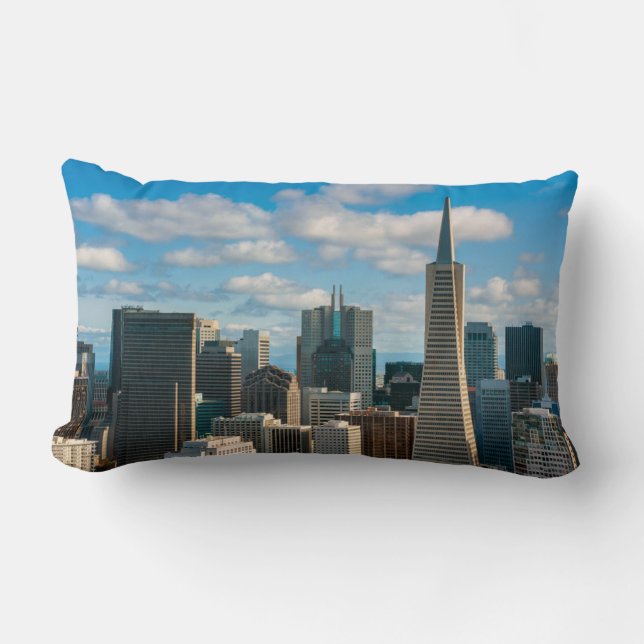 Financial District Skyline van San Francisco Kussen (Voorkant)