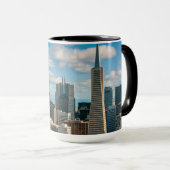 Financial District Skyline van San Francisco Mok (Voorkant rechts)