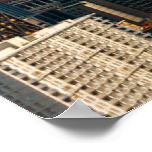 Financial District Skyline van San Francisco Poster (Hoek)