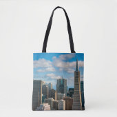 Financial District Skyline van San Francisco Tote Bag (Voorkant)