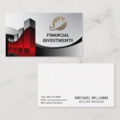 Financial Graph Logo Visitekaartje (Voorkant / Achterkant)