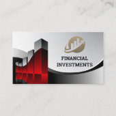 Financial Graph Logo Visitekaartje (Voorkant)