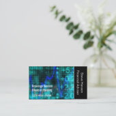 Financial Investment Services Company Visitekaartje (Staand voorkant)