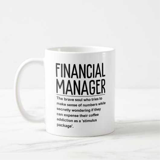 Financial manager koffiemok (Links)