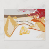 "Financial Outlook is uitstekend" Fortune Cookie Briefkaart (Voorkant)