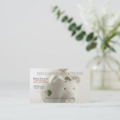 Financial Solutions Lucky Piggy Bank Visitekaartje (Staand voorkant)