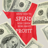 Financial Wisdom T-Shirt: Weet hoe te besteden