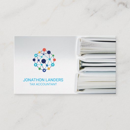Financieel accountant | Binders Visitekaartje (Voorkant)