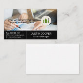 Financieel advies | Risicobeheer Visitekaartje (Voorkant / Achterkant)