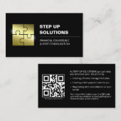 Financieel advies visitekaartje (Voorkant / Achterkant)