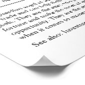 Financieel adviseur - Aangepersonaliseerd Gift Pos Poster (Hoek)