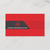 Financieel Adviseur / Coach Visitekaartje (Achterkant)