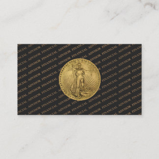 Financieel Adviseur Gold Coin Wealth Management Pr Visitekaartje