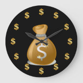 Financieel adviseur grote klok (Voorkant)