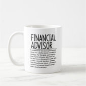 Financieel adviseur koffiemok (Links)